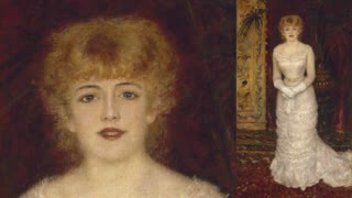 Портрет актрисы Жанны Самари. Огюст Ренуар