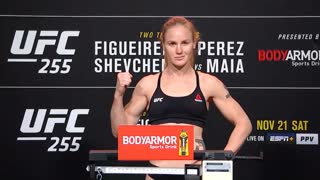 UFC 255: Фигередо vs Перез - Церемония взвешивания